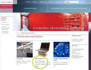 CEK vstopna stran-oznacena